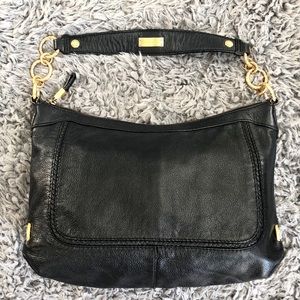 Elliott Lucca Black Leather Bag